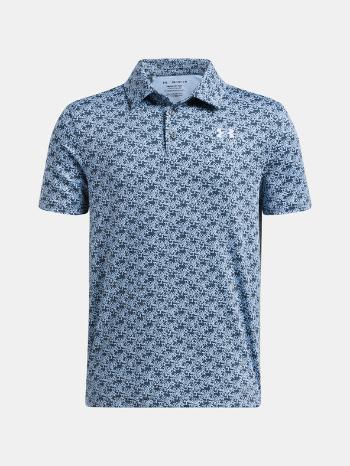 Under Armour UA Playoff Printed Polo triko Modrá