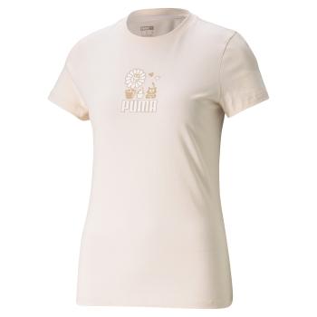 Puma Graphic Tee Summer Streetwear Cloud Pink L