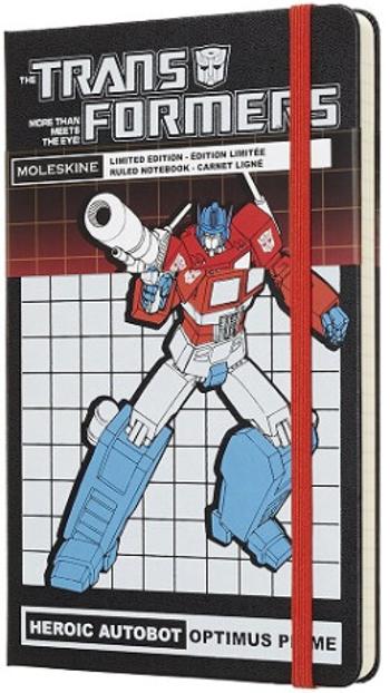 Moleskine: Transformers zápisník linkovaný Optimus Prime L