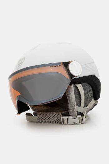 Lyžařská přilba Rossignol Fit Visor Impacts bílá barva, RKKH402