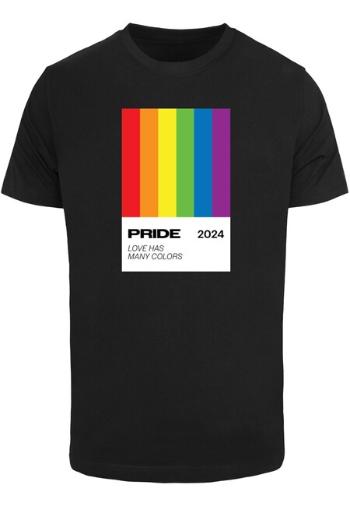 Mr. Tee Many Colors Pride Tee black - XXL