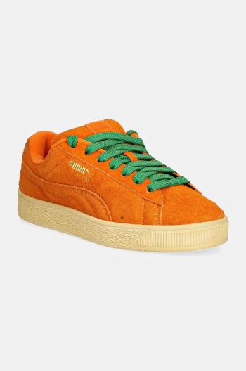 Semišové sneakers boty Puma Suede XL CARROTS oranžová barva, 398800