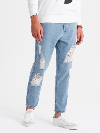 Ombre Clothing Jeans Modrá