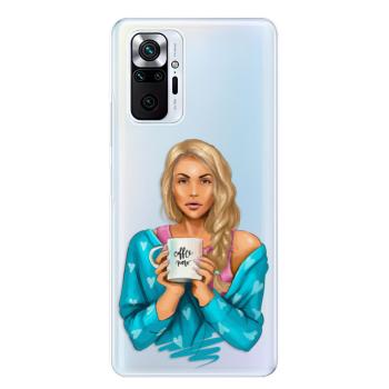 Odolné silikonové pouzdro iSaprio - Coffe Now - Blond - Xiaomi Redmi Note 10 Pro