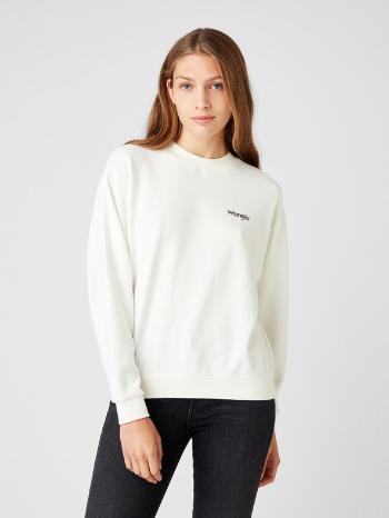 Wrangler Retro Sweat Mikina Bílá