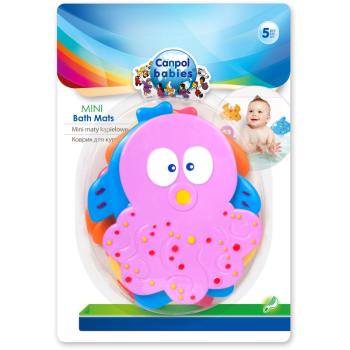 Canpol babies Bath Mini suport antialunecare pentru cadă Mini 5 buc