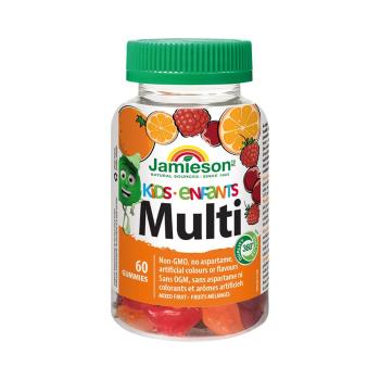 Jamieson Multi Kids Gummies želatinové pastilky 60 ks