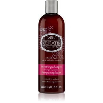 HASK Keratin Protein uhlazující šampon pro poškozené, chemicky ošetřené vlasy 355 ml