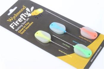 Wychwood Sada jehel a vrtáčku Firefly Baiting Needle Set 4ks