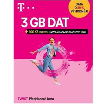 Předplacená karta Twist s Námi 3GB (700 645_A)