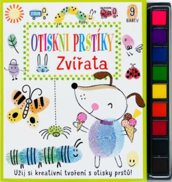 Zvířata - Otiskni prstíky - Emma Munro Smith, Kate Celia Wilson