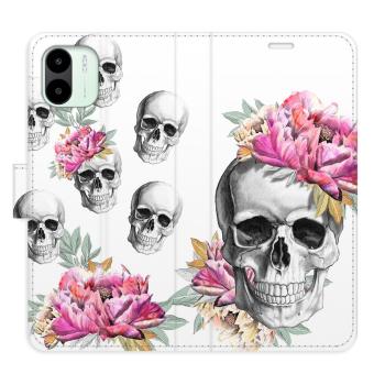 Flipové pouzdro iSaprio - Crazy Skull - Xiaomi Redmi A1 / A2