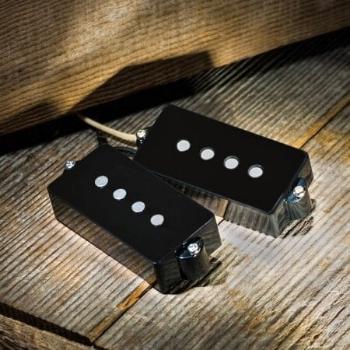 Lollar Pickups P-Bass Split Coil Black Baskytarový snímač