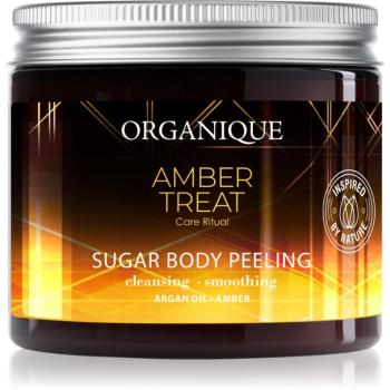 Organique Amber Treat zjemňující cukrový peeling 200 ml