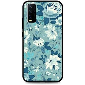 TopQ Kryt LUXURY Vivo Y20s pevný Retro Flowers 71552 (Sun-71552)