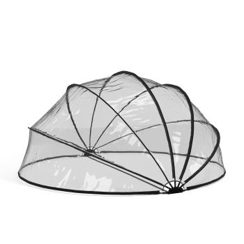 Blumfeldt ArmadilloShade bazénový altán, Kulatý, Sklolaminát, UV ochrana, Transparentní