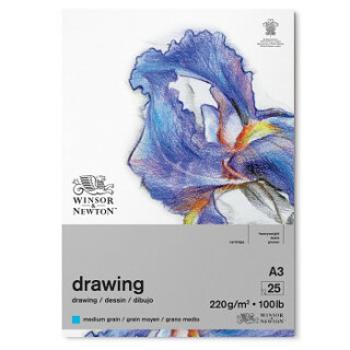 Skicovací blok W&N Drawing pad medium A3 220g