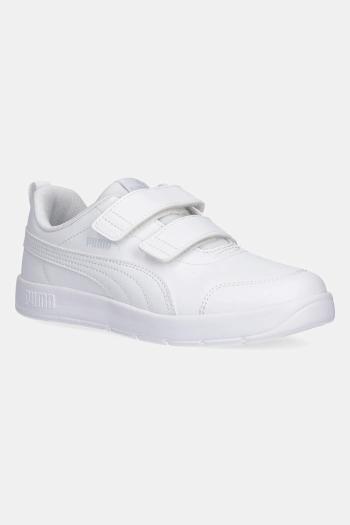 Detské tenisky Puma Courtflex V3 fialová farba, 397642