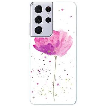 iSaprio Poppies pro Samsung Galaxy S21 Ultra (pop-TPU3-S21u)