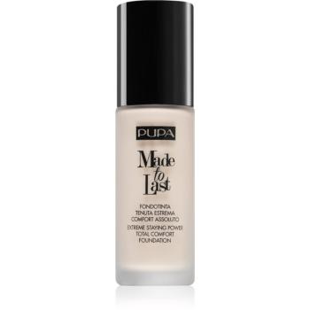 PUPA Milano Made to Last dlouhotrvající tekutý make-up odstín 030 Natural Beige 30 ml