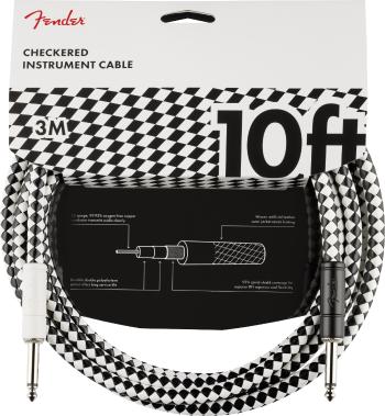 Fender Professional 10' Instrument Cable Checkerboard