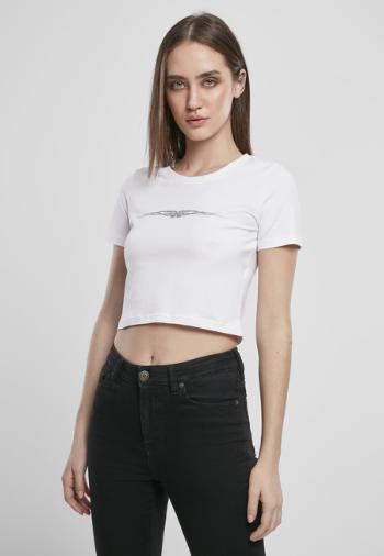 Mr. Tee Ladies Tribal Cropped Tee white - XS