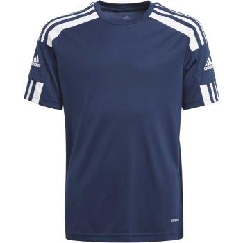 adidas SQUADRA 21 JERSEY Juniorský fotbalový dres, tmavě modrá, velikost