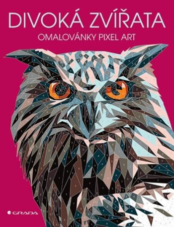 Divoká zvířata - Omalovánky Pixel Art - Max Jackson