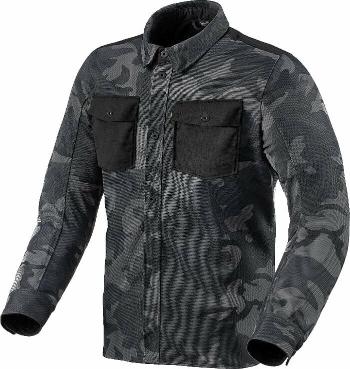 Rev'it! Overshirt Tracer Air 2 Camo Dark Grey 2XL Kevlarová košile