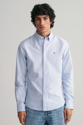 KOŠILE GANT SLIM OXFORD SHIRT LIGHT BLUE