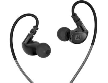 MEE audio M6 2nd Gen Black Sluchátka za uši