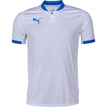 Puma ADULTS TEAM FINAL POLO SHIRT Pánský dres, bílá, velikost