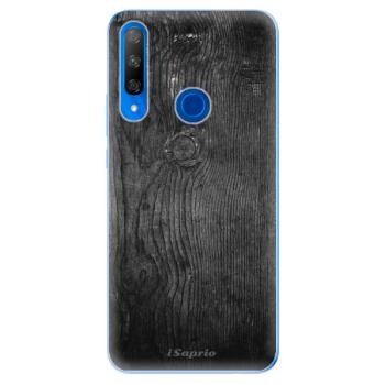 Odolné silikonové pouzdro iSaprio - Black Wood 13 - Huawei Honor 9X