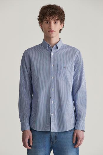 KOŠILE GANT REG CLASSIC POPLIN BANKER SHIRT COLLEGE BLUE