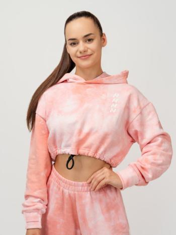 Nebbia Re-fresh Women’s Crop Hoodie Nebbia Mikina Růžová