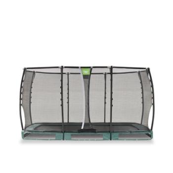 Trampolína EXIT Allure Premium Ground 214x366cm - zelená