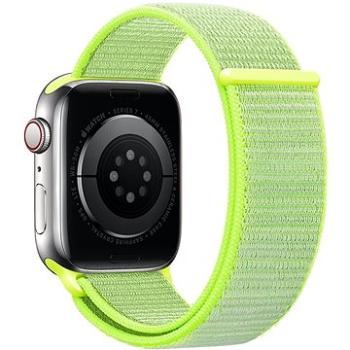 Eternico Airy pro Apple Watch 38mm / 40mm / 41mm  Satin Green and Green edge    (AET-AWAY-SaGrG-38)