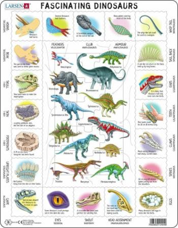 Puzzle MAXI - Fascinující svět dinosaurů/35 dílků