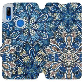 Flipové pouzdro na mobil Huawei P Smart Z - V108P Modré mandala květy (5903226940356)