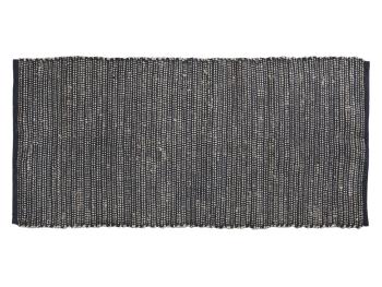 Černý antik bavlněný koberec Rug black - 75*160 cm 16091924 (16919-24)