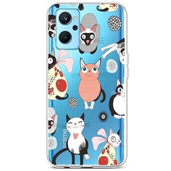 TopQ Kryt Realme 9i silikon Cats 2 73055 (Sun-73055)