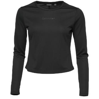 Calvin Klein WO - L/S T-SHIRT Dámské triko, černá, velikost