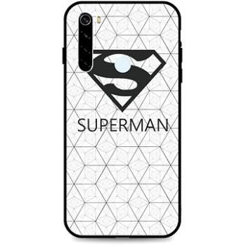 TopQ Xiaomi Redmi Note 8T 3D silikon Bílý Superman 46968 (Sun-46968)