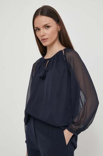 Halenka Pepe Jeans CHIARA dámská, tmavomodrá barva, hladká, PL304829