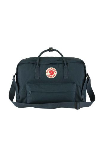 Batoh Fjallraven Kanken Weekender tmavomodrá barva, velký, hladký, F23802