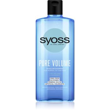 Syoss Pure Volume objemový micelární šampon bez silikonů 440 ml