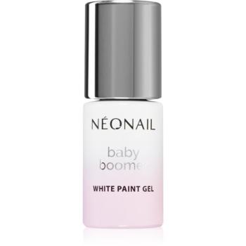 NEONAIL Baby Boomer Paint Gel gelový lak na nehty odstín White 6,5 ml