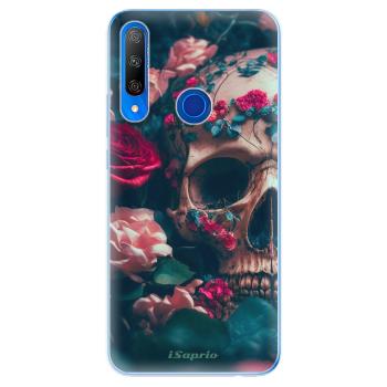 Odolné silikonové pouzdro iSaprio - Skull in Roses - Huawei Honor 9X