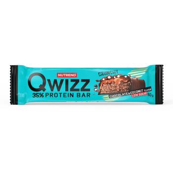 Proteinová tyčinka Nutrend Qwizz Protein Bar 60g  čokoláda+kokos