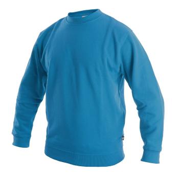 Canis (CXS) Pánská mikina CXS ODEON - Azurově modrá | 2XL